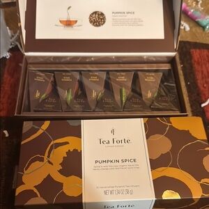 Tea Forté Pumpkin Spice Tea Set